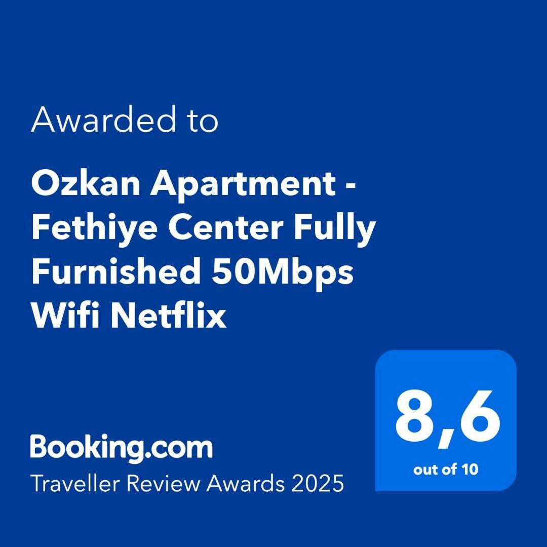 Ozkan Apartment - Fethiye Center Fully Furnished 50Mbps Wifi Netflix Εξωτερικό φωτογραφία